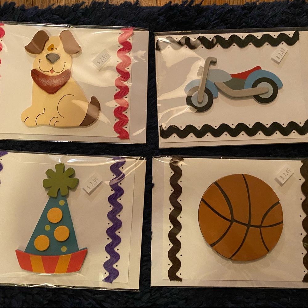 Homemade greeting cards